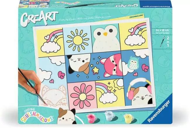 EAN 4005556237272 - Ravensburger CreArt - MNZ - Squishmallows imagen 1