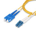 EAN 0065030903271 - StarTech.com SMLCSC-OS2-1M Cable de fibra óptica e InfiniBand Amarillo imagen 7