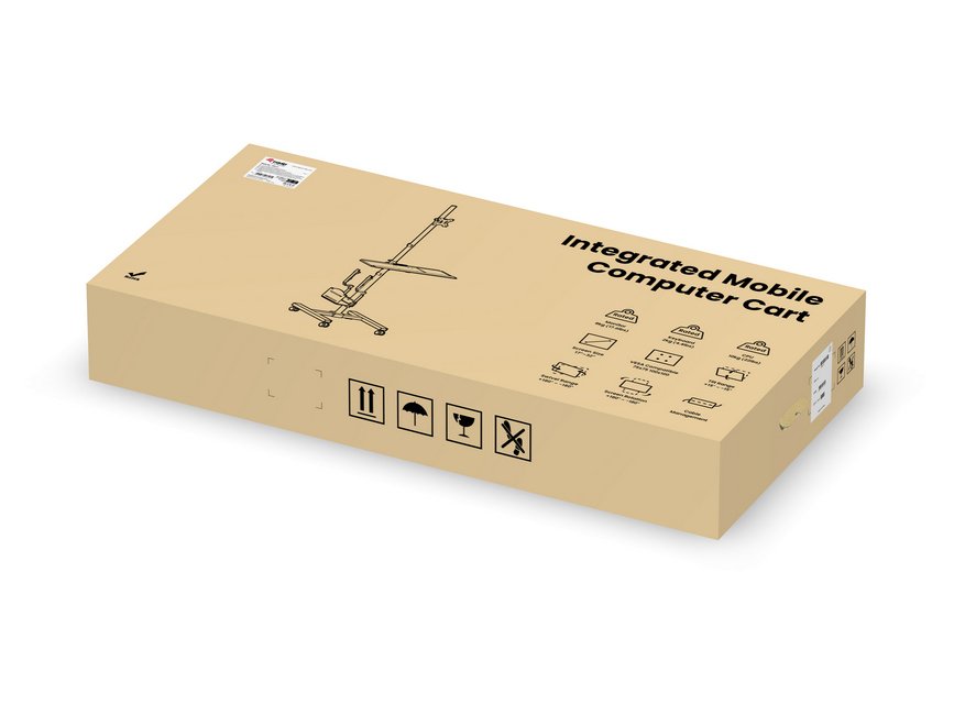 EAN 4015867236260 - Equip 650171 mueble y soporte para dispositivo multimedia Negro PC Carro multimedia imagen 13