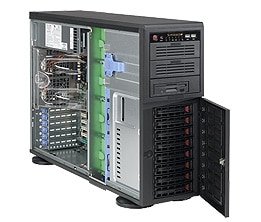 EAN 0672042434428 - Supermicro CSE-743TQ-903B-SQ carcasa de ordenador Full Tower Negro 903 W imagen 1
