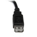 EAN 0065030818544 - StarTech.com USBEXTAA6IN cable USB 0,152 m Negro imagen 5
