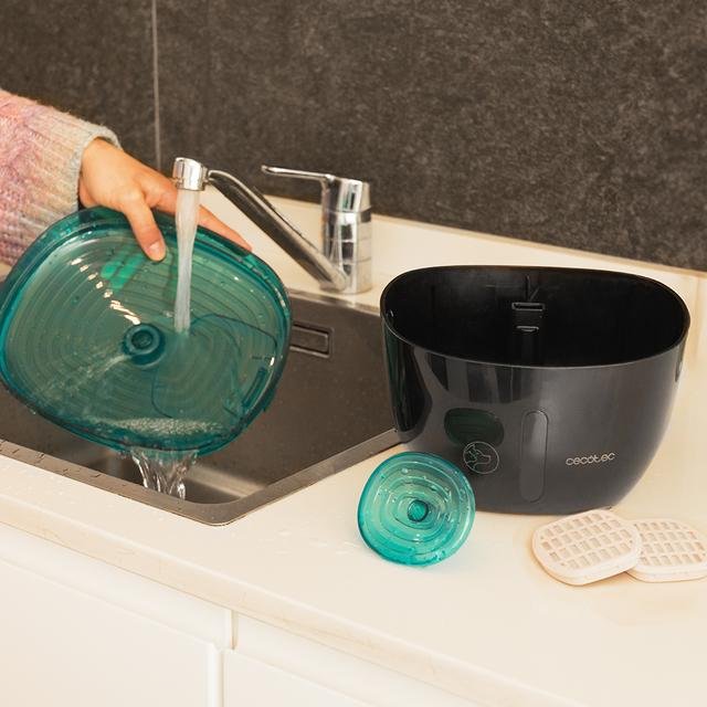 EAN 8435484095617 - Cecotec Pumba 2200 Refresh comedero y bebedero para perro y gato Plástico Negro, Azul Universal Bebedero  imagen 11