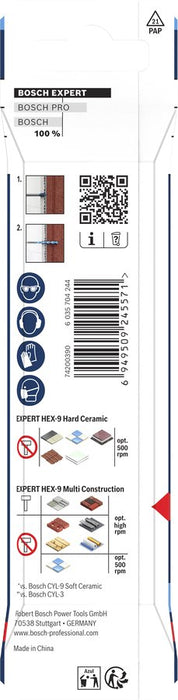 EAN 6949509245571 - Bosch HEX-9 Juego de brocas 2 pieza(s) imagen 3