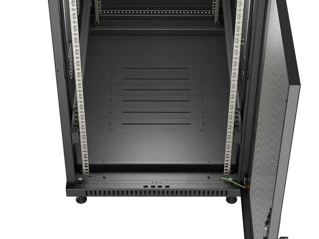EAN 5901969447170 - Lanberg FF01-6022-23B armario rack 22U Rack o bastidor independiente Negro imagen 11