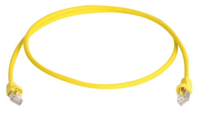 EAN 4018359286644 - Telegärtner MP8 FS 600 LSZH-5,0 yellow cable de red Amarillo 5 m imagen 1