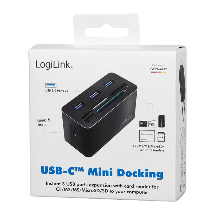 EAN 4052792061314 - LogiLink CR0046 base para portátil y replicador de puertos Alámbrico USB 3.2 Gen 1 (3.1 Gen 1) Type-C Neg imagen 7