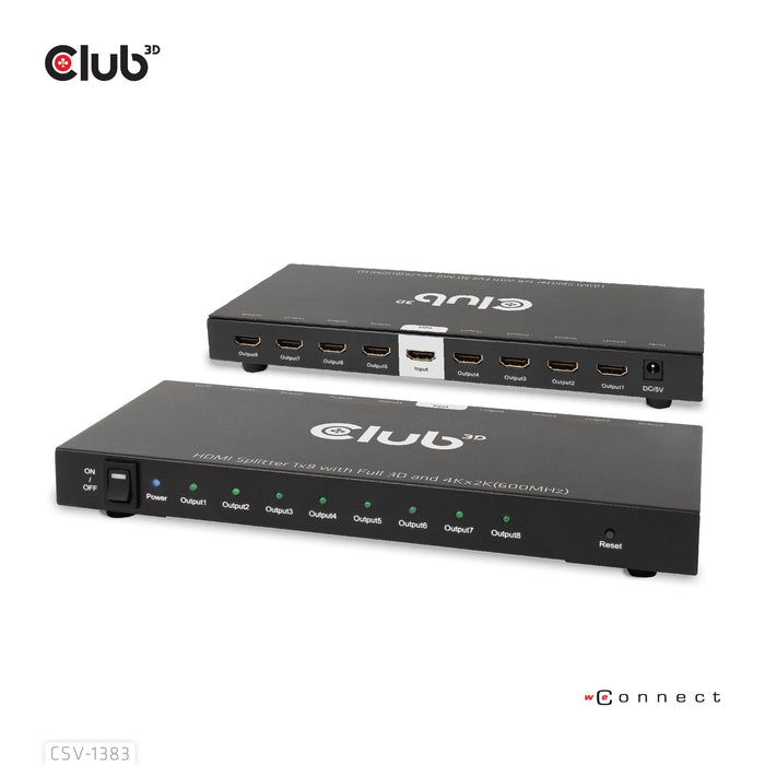 EAN 8719214472771 - CLUB3D CSV-1383 divisor de video 8x HDMI imagen 7