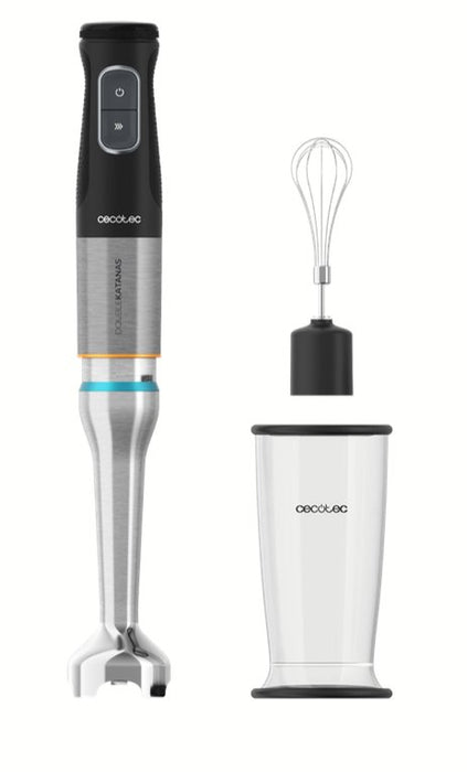 EAN 8435484039734 - Cecotec 03973 licuadora Batidora de inmersión 1500 W Negro, Acero inoxidable imagen 1