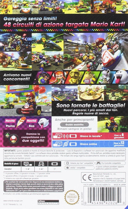 EAN 0045496420260 - Nintendo Mario Kart 8 Deluxe Estándar Inglés Nintendo Switch imagen 2