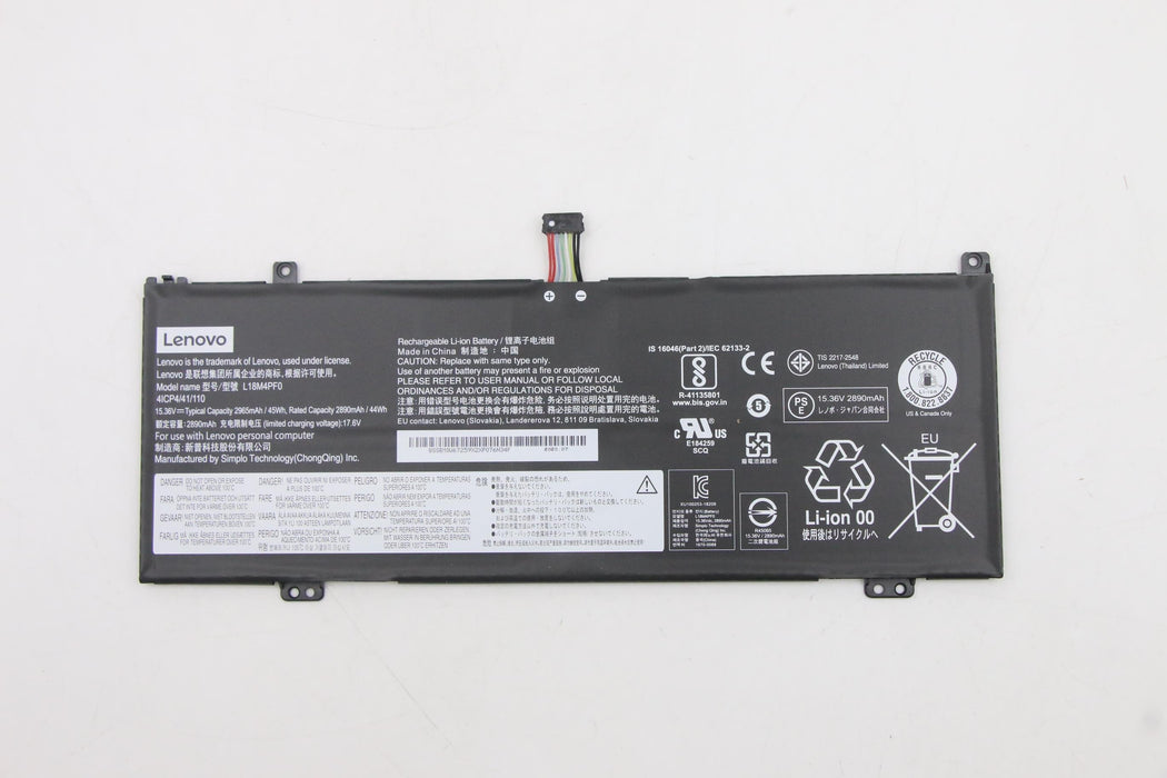 EAN 5704174656180 - Lenovo 5B10W67315 refacción para laptop Batería imagen 1