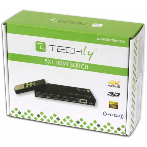 EAN 8054529020713 - Techly IDATA HDMI-4K51 interruptor de video imagen 2