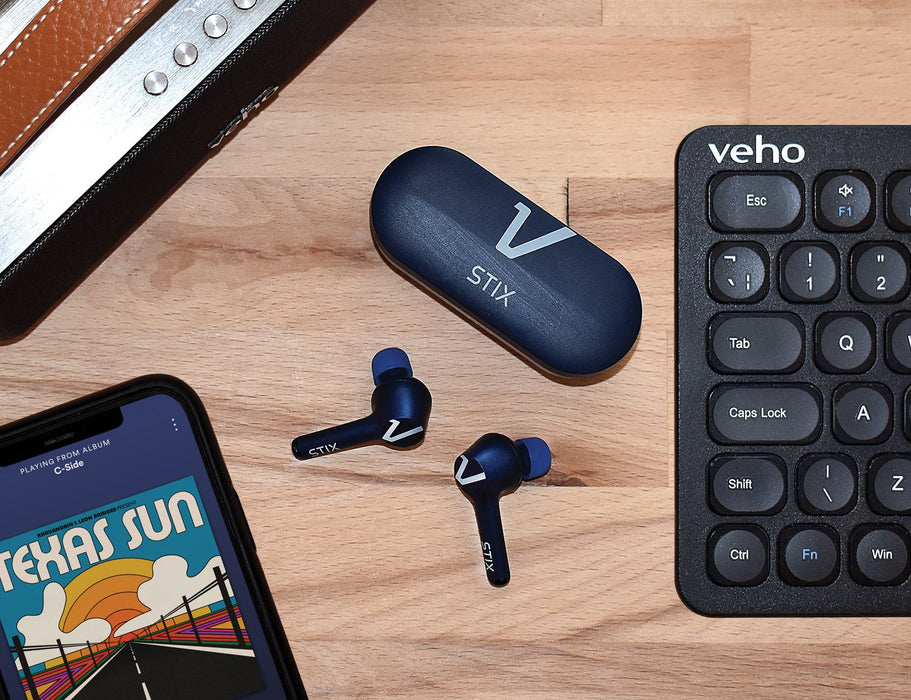 EAN 5060594760792 - Veho STIX Auriculares Inalámbrico Dentro de oído Llamadas/Música Bluetooth Azul imagen 9