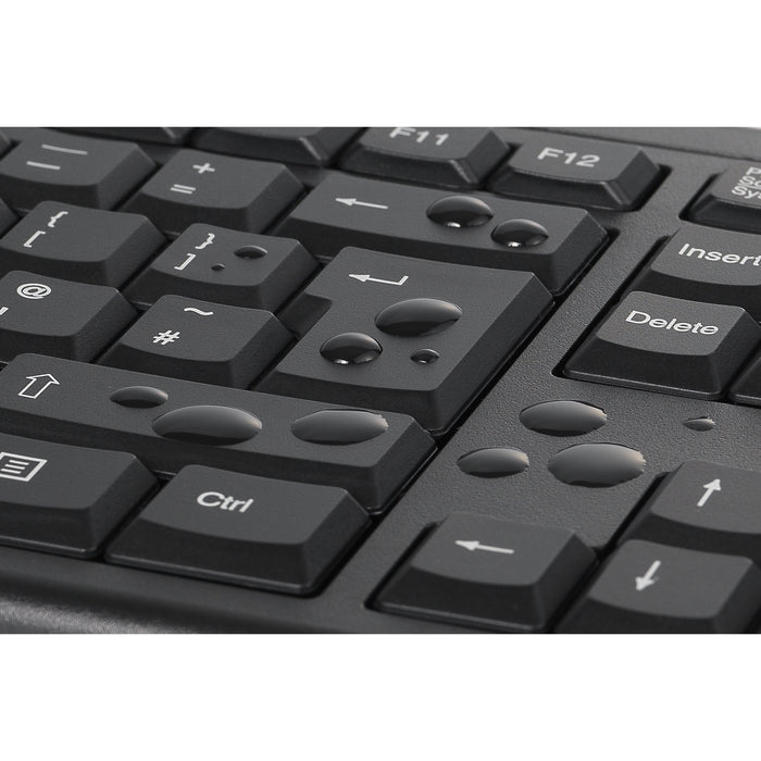 EAN 5028252644174 - Kensington KM150 EQ teclado Ratón incluido Oficina RF inalámbrico QWERTY Español Negro imagen 3