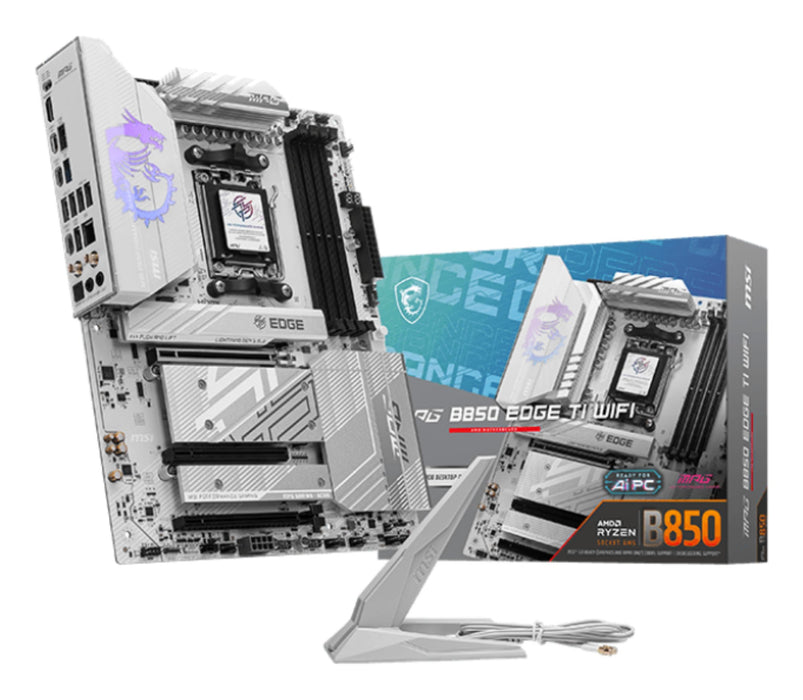 EAN 4711377290616 - MSI MPG B850 EDGE TI WIFI placa base AMD B850 Zócalo AM5 ATX imagen 1