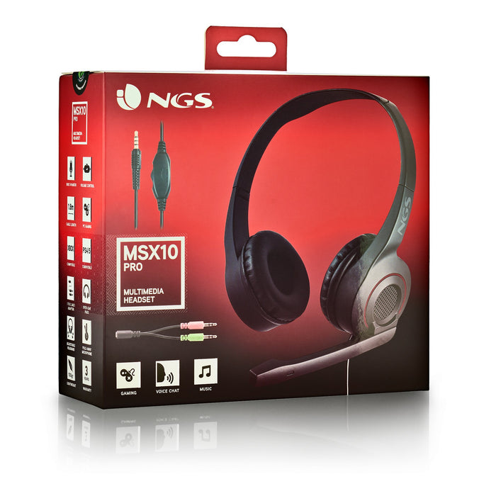 EAN 8435430620931 - NGS MSX 10 PRO Auriculares Alámbrico Diadema Juego Negro imagen 7