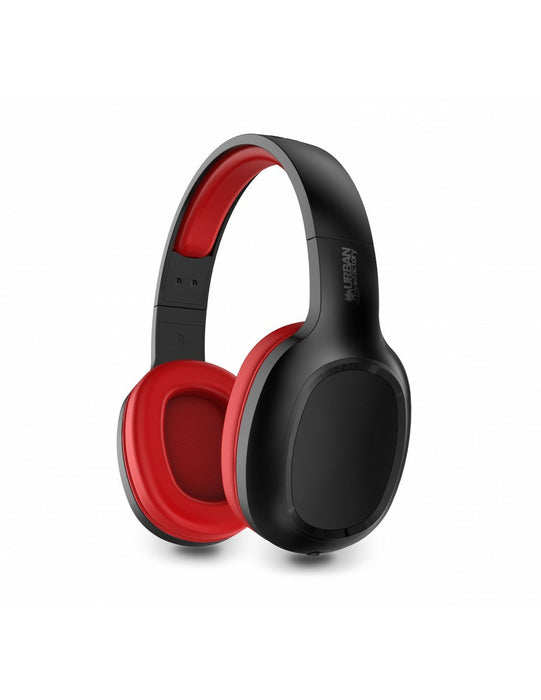 EAN 0888225022416 - Urban Factory MOVEE Auriculares Inalámbrico Diadema Juego MicroUSB Bluetooth Negro, Rojo imagen 1