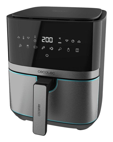EAN 8435484033169 - Cecotec Cecofry Full InoxBlack 5500 Pro Sencillo 5,5 L Independiente 1700 W Freidora de aire caliente Neg imagen 1