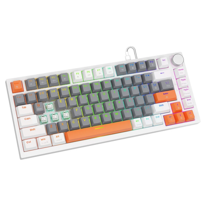 EAN 5905106070184 - Savio ASTRAL WHITE JADE 3 COLOURS teclado Juego USB QWERTY Internacional de EE.UU. imagen 8