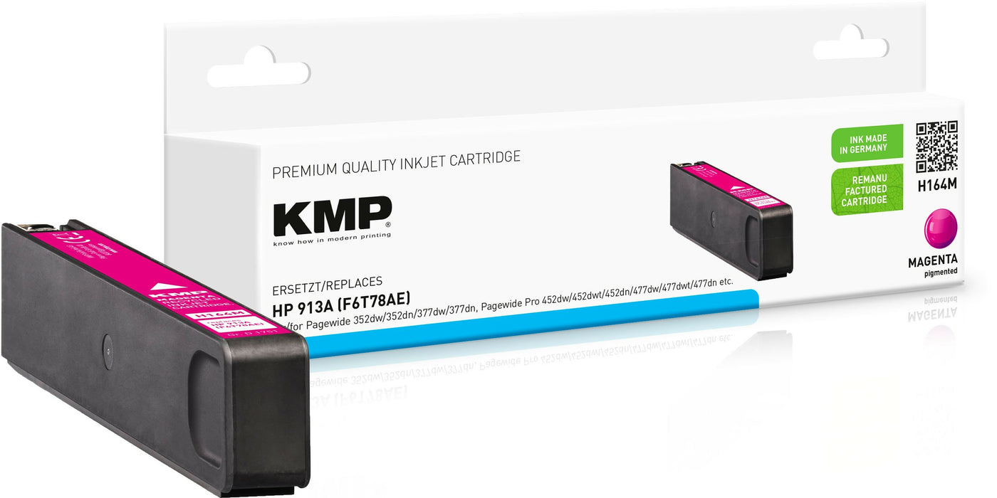 EAN 4011324218701 - KMP H164M cartucho de tinta Compatible Magenta imagen 1