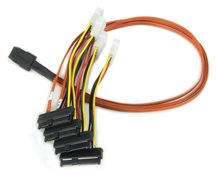 EAN 0693494908763 - Broadcom CBL-SAS8087OCF-06M cable Serial Attached SCSI (SAS) 0,6 m Multicolor imagen 1