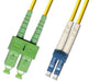 EAN 5704174194248 - Microconnect FIB8410005 Cable de fibra óptica e InfiniBand 0,5 m SC LC Amarillo imagen 1