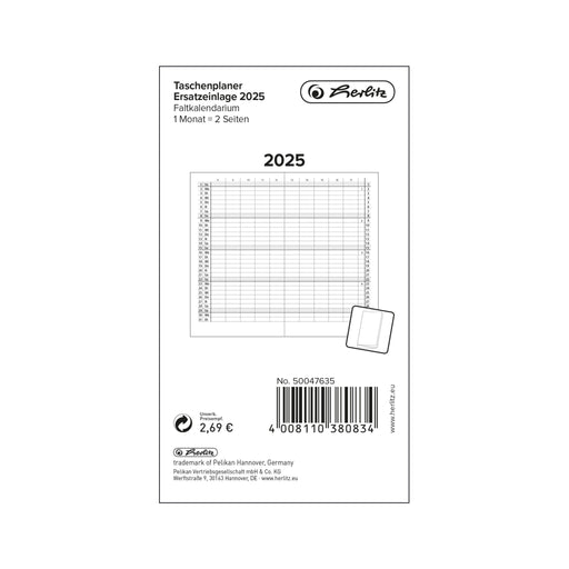 EAN 4008110380834 - Herlitz 50047635 calendario Bolsillo imagen 1
