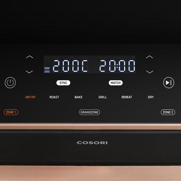 EAN 0810123673285 - Cosori Dual Blaze Twinfry Chef Edition Doble 10 L Independiente 2800 W Freidora de aire caliente Negro, O imagen 5