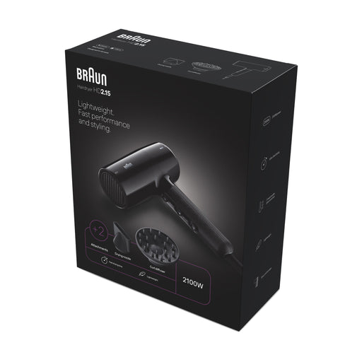 EAN 3030050197617 - Braun HD2.15 secador 2100 W Negro imagen 2