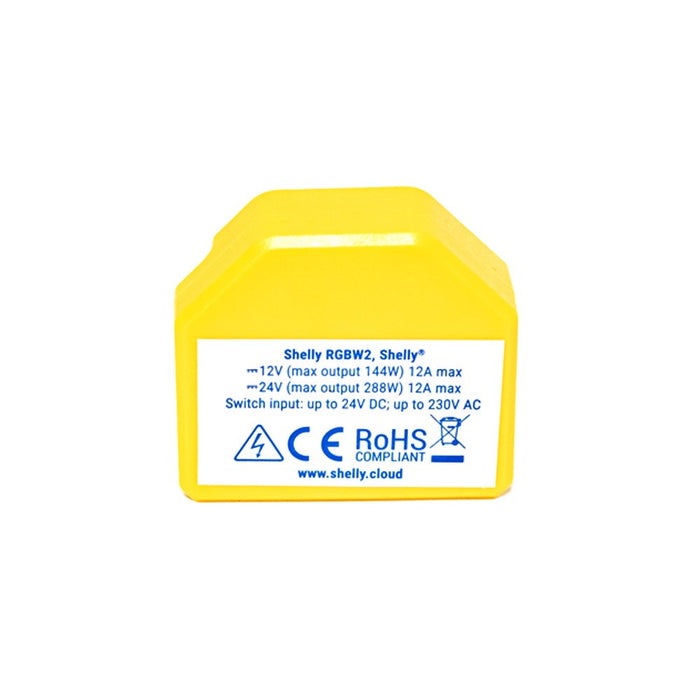 EAN 3800235264430 - Shelly RGBW2 Inalámbrico Azul, Amarillo imagen 3