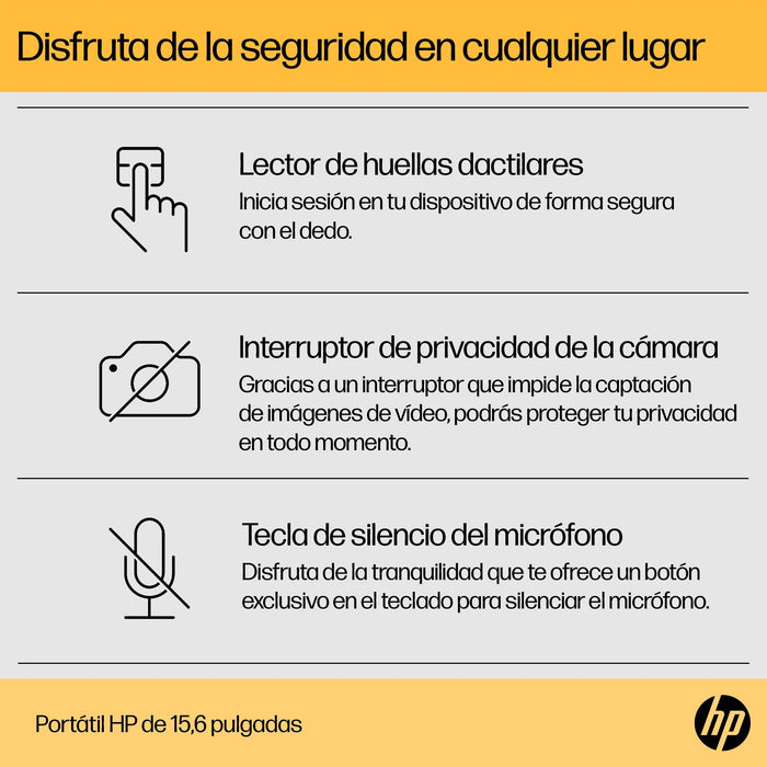 EAN 0198828928306 - HP 15-fc0111ns AMD Ryzen™ 7 7730U Portátil 39,6 cm (15.6") Full HD 8 GB DDR4-SDRAM 512 GB SSD Wi-Fi 6 (80 imagen 3