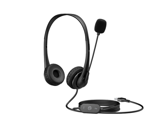 EAN 0195908812531 - HP USB G2 Stereo Headset Alámbrico Diadema Oficina/Centro de llamadas Negro imagen 2
