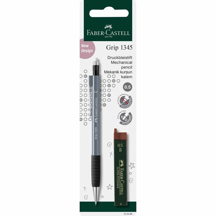 EAN 4005401334965 - Faber-Castell Grip 1345 lápiz mecánico B 2 pieza(s) imagen 3