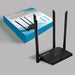 EAN 8436550232547 - TALIUS RT300-N4D router inalámbrico Banda única (2,4 GHz) Negro imagen 3