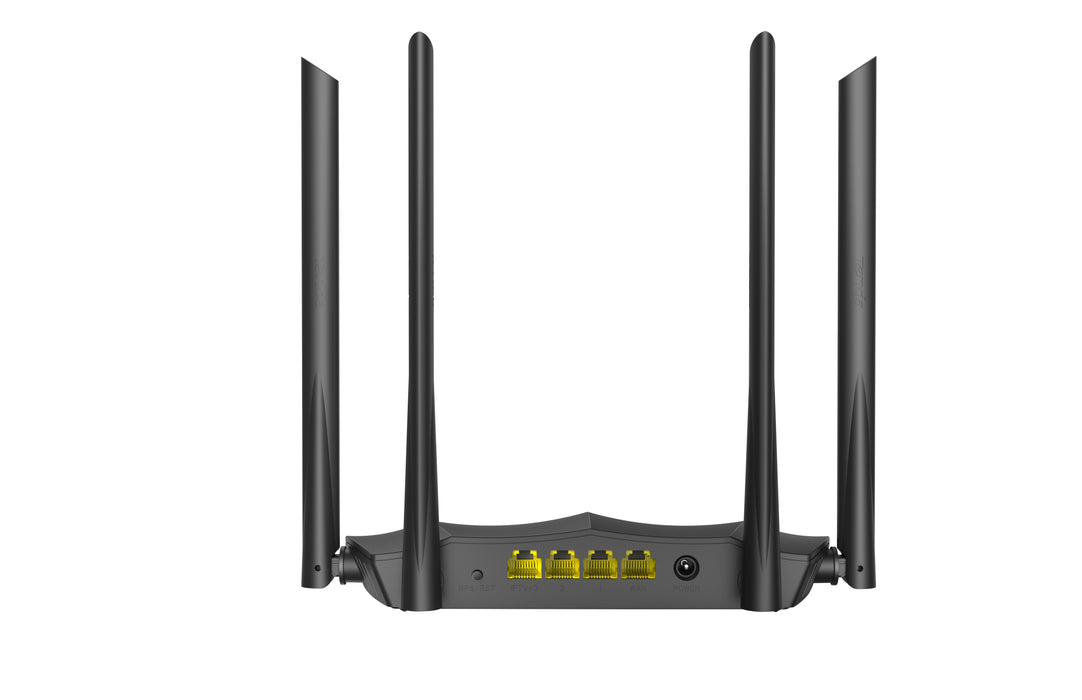 EAN 6932849428308 - Tenda AC8 router inalámbrico Gigabit Ethernet Doble banda (2,4 GHz / 5 GHz) Negro imagen 3