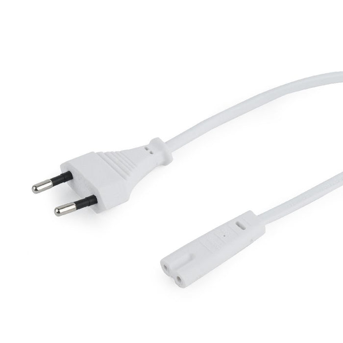 EAN 8716309099127 - Gembird PC-184/2-W cable de transmisión Blanco 1,8 m Enchufe tipo C C8 acoplador imagen 2