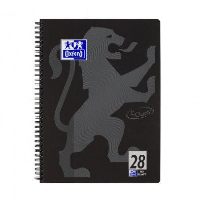 EAN 4006144014848 - Oxford 400121610 cuaderno y block A4+ 160 hojas Negro, Gris imagen 1