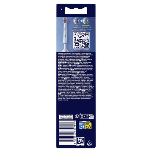 EAN 8006540860960 - Oral-B 3D White 860960 4 pieza(s) Blanco imagen 2