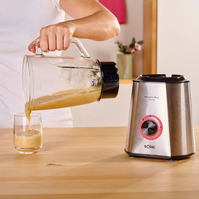 EAN 8433766160404 - Solac Beauty and the Beast 1500 1,5 L Batidora de vaso 1500 W Acero inoxidable imagen 5