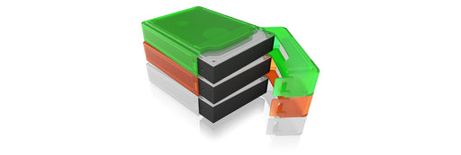EAN 4250078171126 - ICY BOX IB-AC602b-6 Funda de protección Plástico Azul, Verde, Gris, Naranja, Rojo, Blanco imagen 2