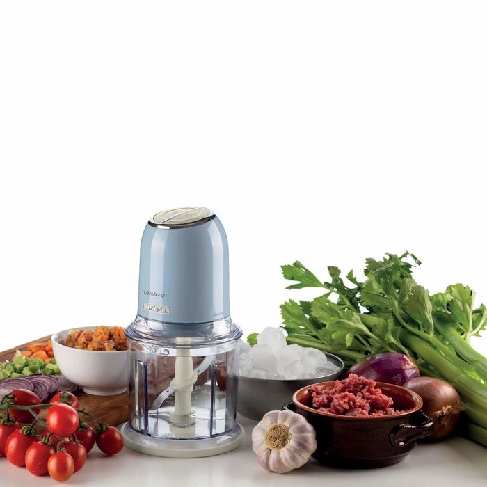 EAN 8003705120105 - Ariete 0438/05 picadora eléctrica de alimentos 0,6 L 400 W Azul imagen 3