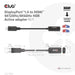 EAN 8719214472740 - CLUB3D CAC-1088 adaptador de cable de vídeo 0,21 m Negro imagen 3