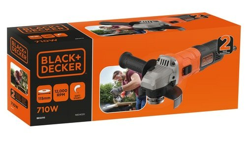EAN 5035048704295 - Black & Decker BEG010 amoladora angular 11,5 cm 12000 RPM 710 W 1,7 g imagen 2