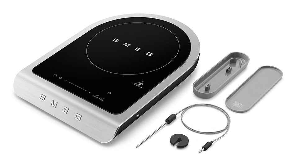 EAN 8017709339739 - Smeg PIC01BLMEU hobs Negro, Gris Encimera Con placa de inducción 1 zona(s) imagen 5