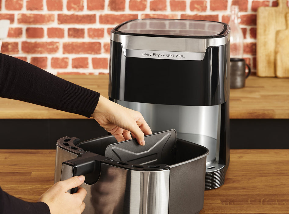 EAN 3045387248253 - Tefal Easy Fry & Grill EY801D 6,5 L Independiente 1650 W Freidora de aire caliente Acero inoxidable imagen 13