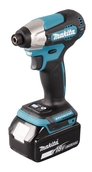 EAN 0088381738576 - Makita DTD157Z atornilladora de impacto con batería 1/4" 3000 RPM 140 Nm Negro, Verde 18 V imagen 1