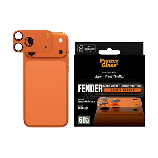 EAN 5715685036750 - PanzerGlass ® Fender Camera Protector Cosmic Orange iPhone 17 Pro Max Protector de pantalla Apple 1 pieza imagen 2