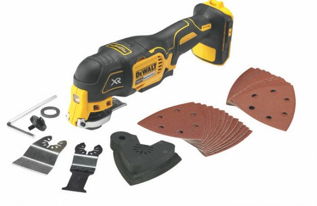 EAN 5035048440964 - DeWALT DCS355N multiherramienta oscilante Negro, Amarillo 20000 OPM imagen 3