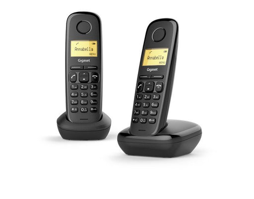 EAN 4250366850788 - Gigaset A170 Duo Teléfono DECT/analógico Identificador de llamadas Negro imagen 1