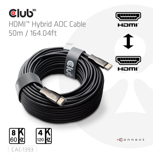 EAN 8719214473464 - CLUB3D CAC-1393 cable HDMI 50 m HDMI tipo A (Estándar) imagen 2