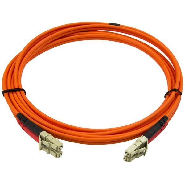EAN 0065030802871 - StarTech.com 50FIBLCLC2 Cable de fibra óptica e InfiniBand Naranja imagen 2